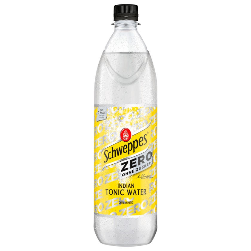 Schweppes Indian Tonic Water Zero 1l